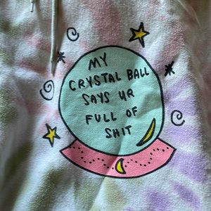 Tie dye hoodie from Zoomies